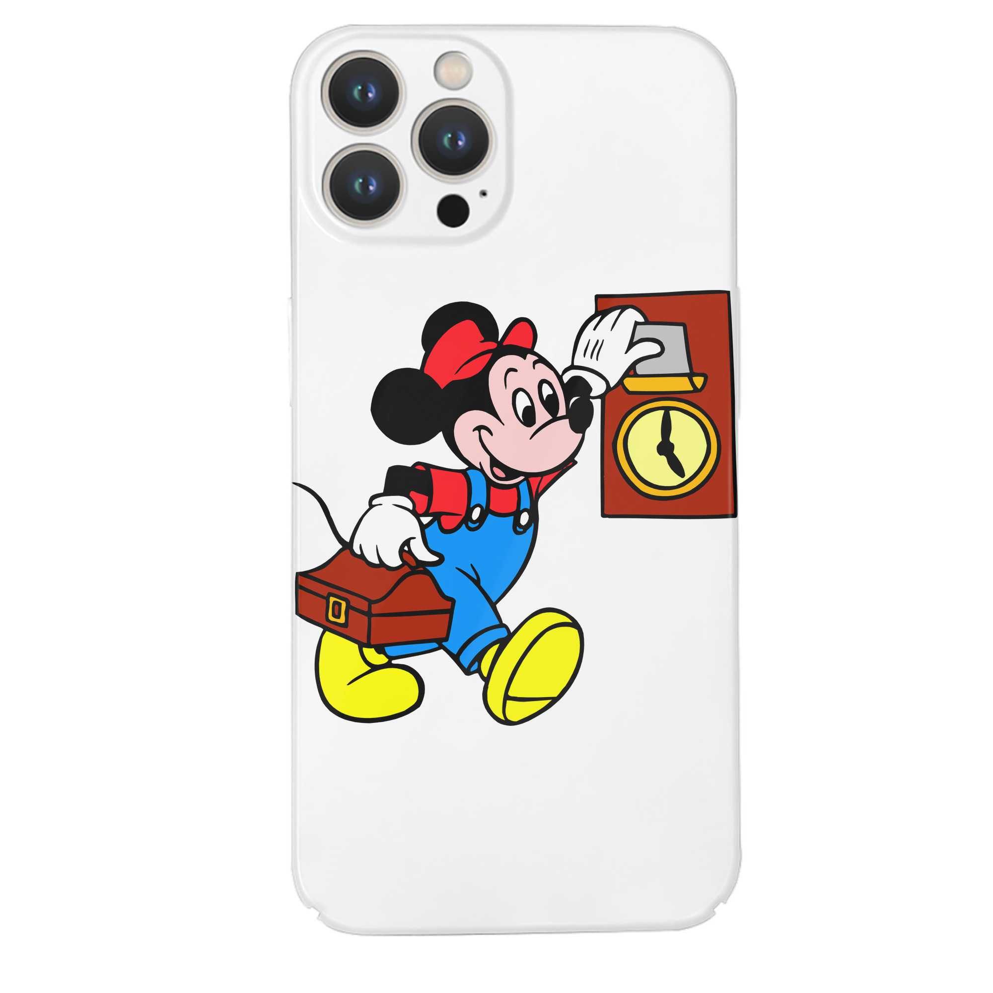 （画像用） ミッキーマウス Mickey Mouse 【iPhone 14シリーズ対応】ハードケース